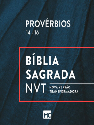 cover image of Provérbios 14--16